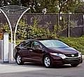 Der Honda FCX Clarity und die Home Energy Station. Foto: Auto-Reporter/Honda 